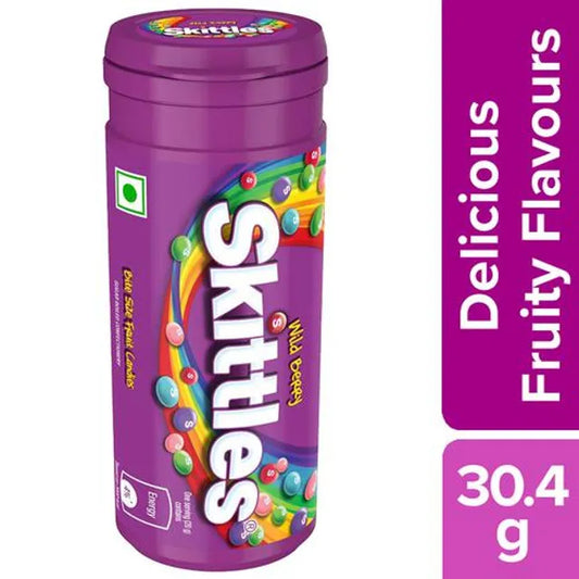 Skittles/ Wild Berry/ Bite Size Fruit Flavour Candies (30.4gm)