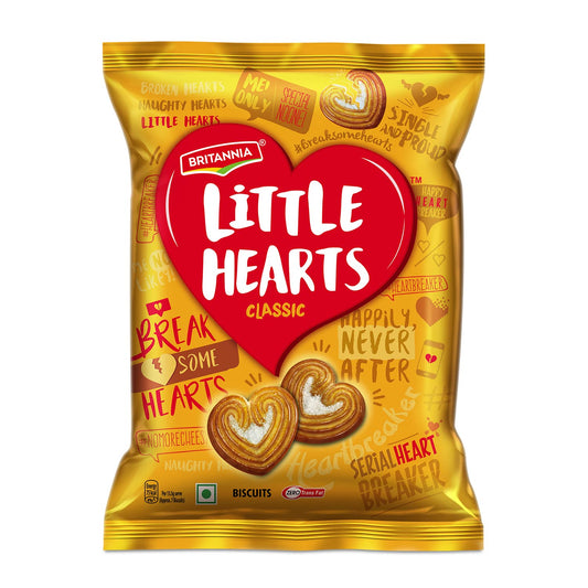 Britannia/ Little Hearts Classic Biscuits (75gm)