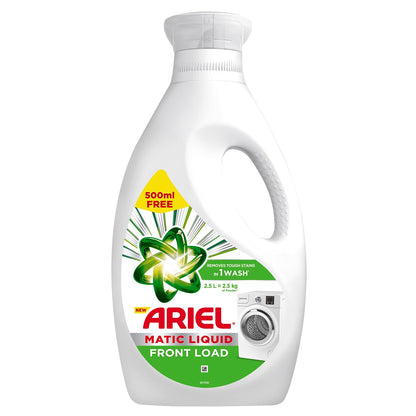 Ariel/ Matic Liquid/ Front Load (2L + 500 ml Free)