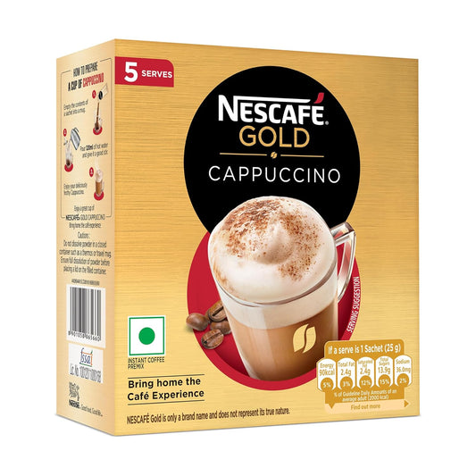 Nescafe Gold/ Cappuccino (5 Serves)