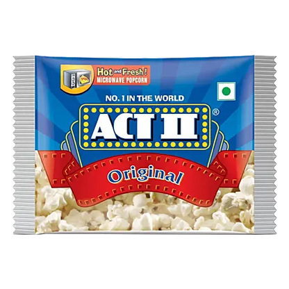 Act II/ Orignal- Hot and Fresh Microwave Popcorn(33gm)