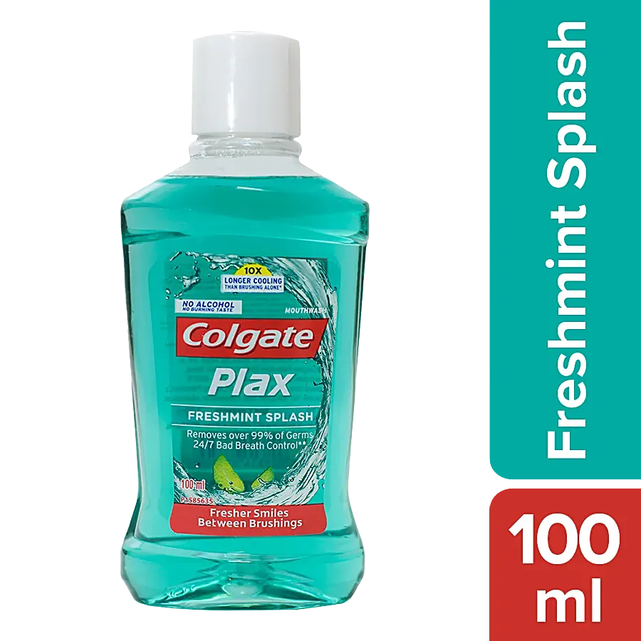 Colgate/ MaxFresh Plax Mouthwash/ Freshmint (100ml)