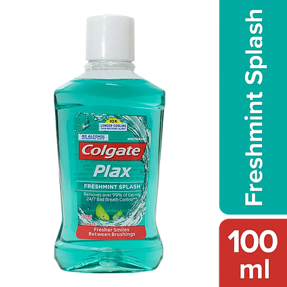 Colgate/ MaxFresh Plax Mouthwash/ Freshmint (100ml)