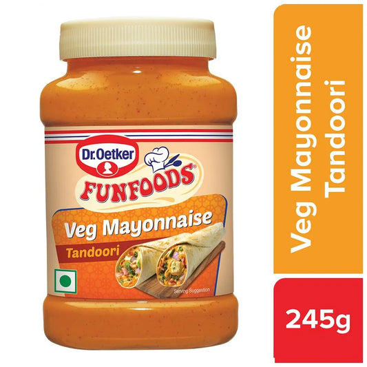 DR.OETKER/ FUNFOODS VEG MAYONNAISE/ TANDOORI(245gm)
