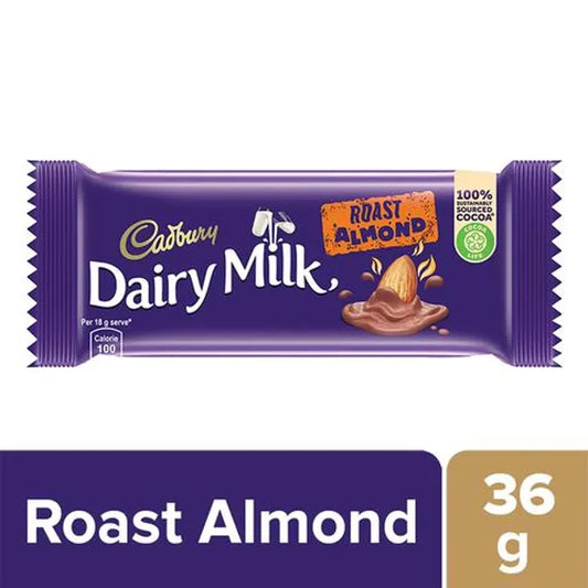 Cadbury/ Dairy Milk/ Roast Almond (36gm)