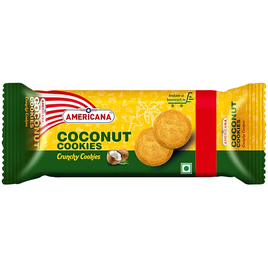 Americana/ Classic Crunchy Coconut Cookies (64gm)