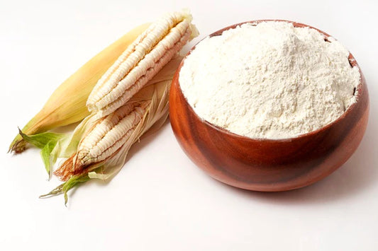 Desi White Makki Atta Bhaderwah Corn Flour 1kg