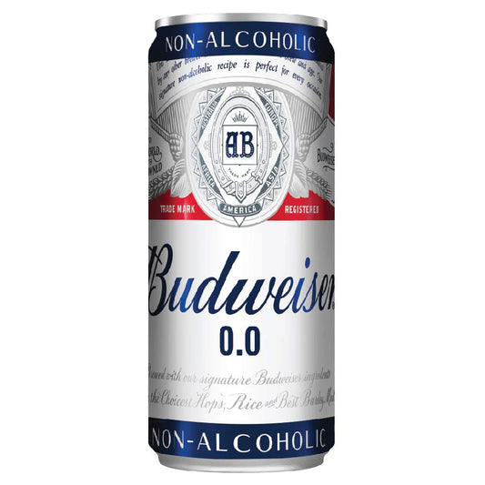 Budweiser/ Alcohol Free Beer Can (330ml)