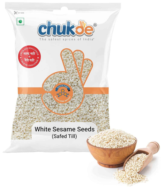 Chukde/ Safed Till/ White Sesame Seeds (100gm)