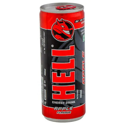 Hell/ Apple Flavour Energy Drink(250ml)