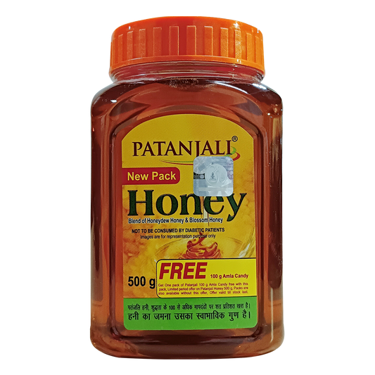 Patanjali/ Honey (500gm) (Free 100gm Amla Candy)