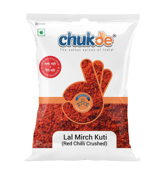 Chukde/ Lal Mirch Kutti (Red Chilli Crushed) (100gm)