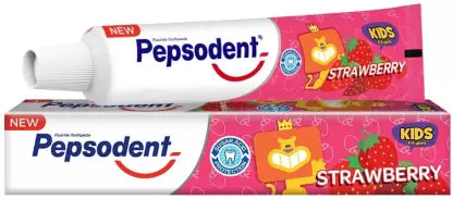 PEPSODENT KIDS STRAWBERRY TOOTHPASTE (2-6 YEARS)(45gm)