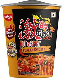Nissin/ Geki Hot & Spicy/ Korean Chicken Cup Noodles(70gm)