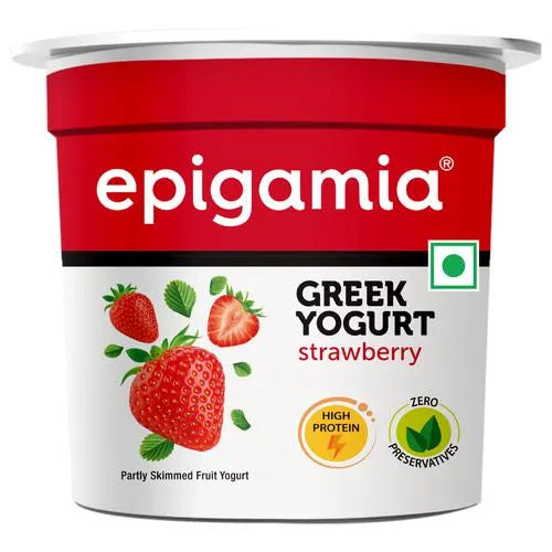 Epigamia/ Greek Yogurt Strawberry(85gm)