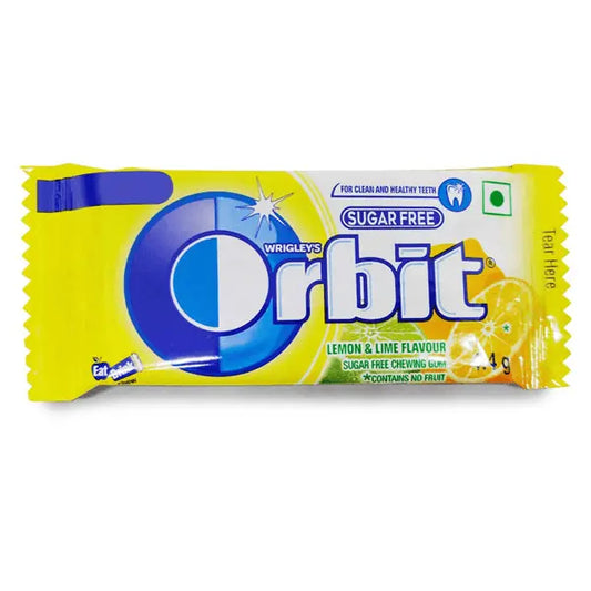 Orbit/ Lemon & Lime Flavour - Sugar Free Chewing Gum(3.3gm)