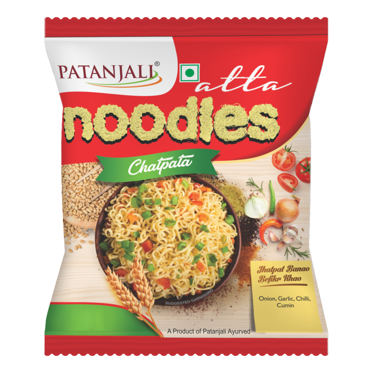 Patanjali/ Atta Noodles/ Chatpata (60gm)