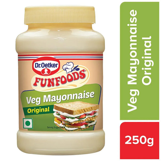 DR. OETKER FUNFOODS VEG MAYONNAISE ORIGINAL (250gm)