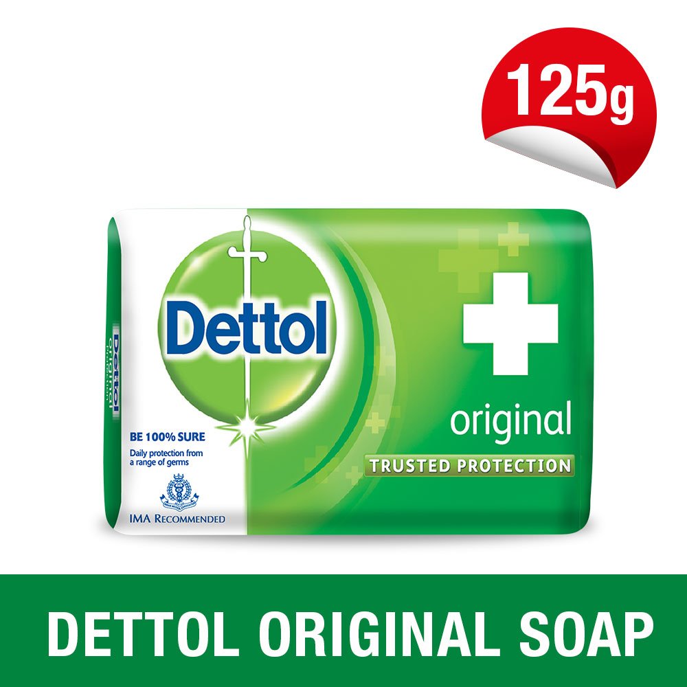 DETTOL ORIGINAL GERM DEFENCE SOAP (3x(125gm+25gm))(450gm)