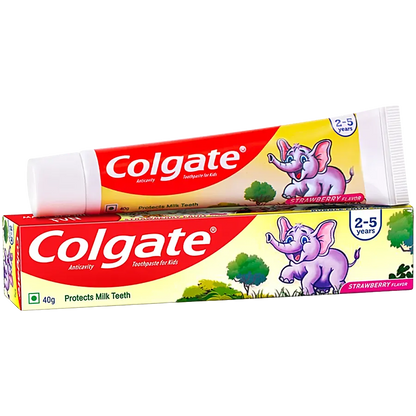 Colgate/ Toothpaste For Kids/ Strawberry Flavor/ 2-5 Years (40gm)