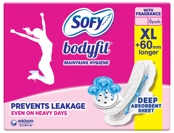 Sofy/ Bodyfit Pads XL (6 Pads)