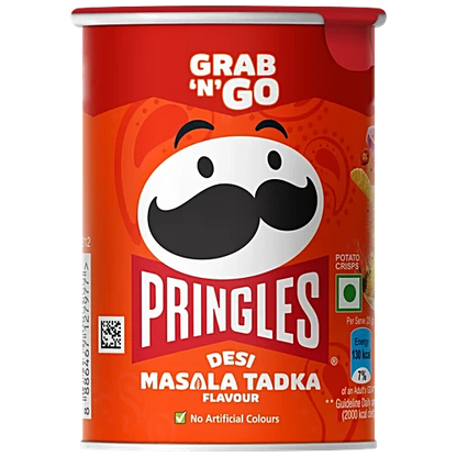 Pringles/ Potato Chips - Desi Masala Tadka Flavour (40gm)