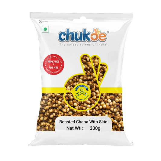 Chukde/ Roasted Chana With Skin (200gm)