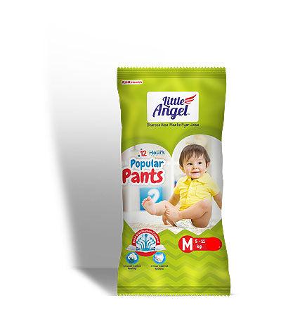 Little Angel/ Popular Pants Diaper/ M- 5-11 kg (8 N)