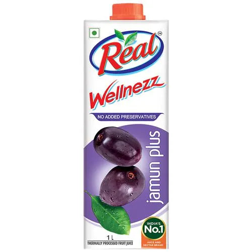 Real/ Wellnezz Jamun Plus Juice(1ltr)