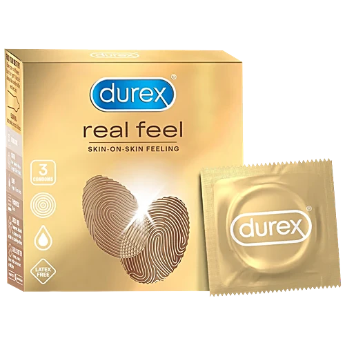 Durex/ Real Feel Condoms(3N) Skin on Skin Feeling