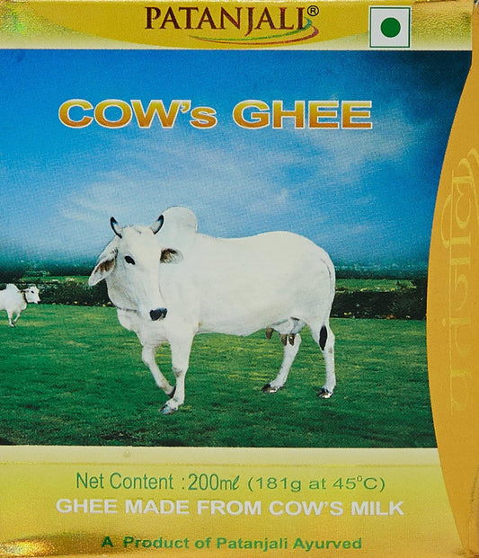 PATANJALI/ COW's GHEE (200ml)