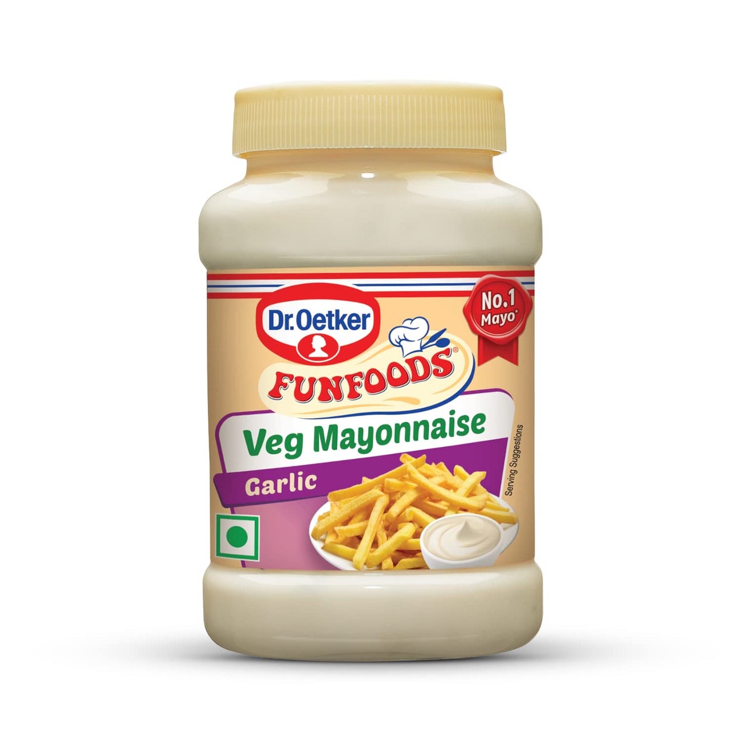 DR.OETKER/ FUNFOOD VEG MAYONNAISE/ GARLIC(250gm)