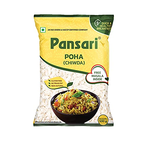 Pansari/ Indimix - Poha(Chiwda)(500gm)