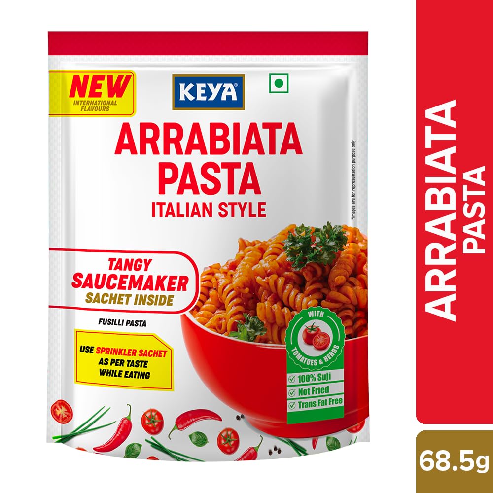 Keya/ Arrabiata Pasta/ Italian Style (68.5gm)