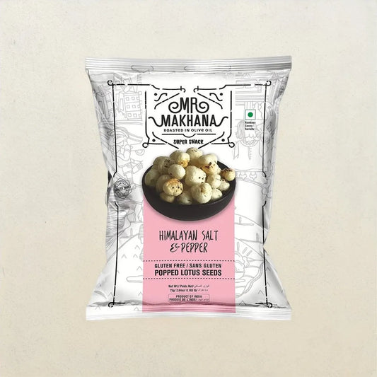 Mr. Makhana/ Home Style Salt & Pepper(13gm)