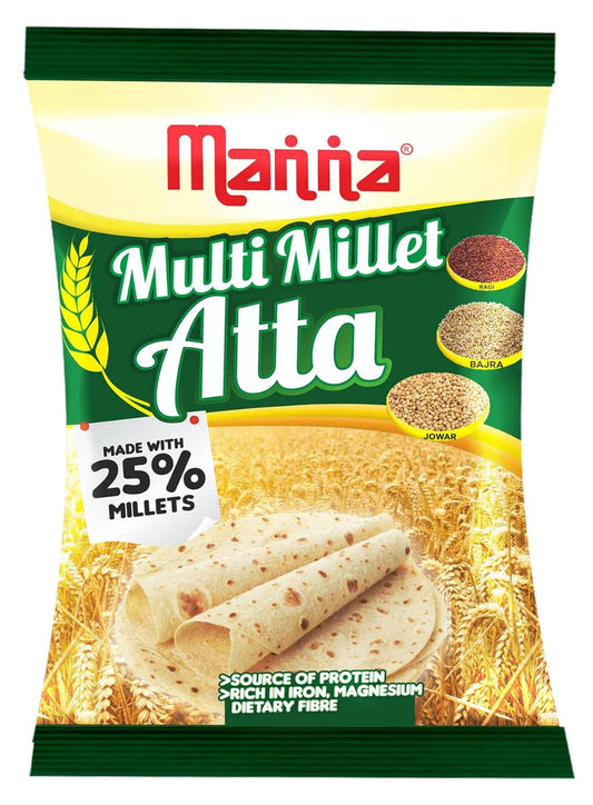 Manna/ Multi Millet Atta (1kg)