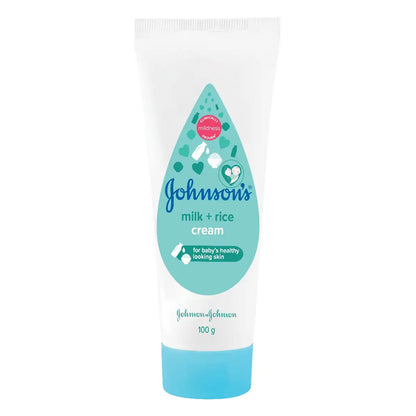 JOHNSONS MILK and RICE BABY CREAM 100gm