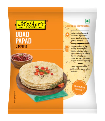 Mothers Recipe Urad Papad 180gm