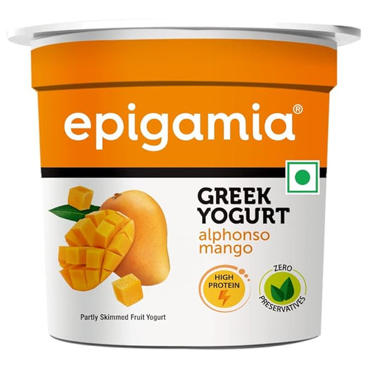 Epigamia/ Greek Yogurt Alphonso Mango(85gm)