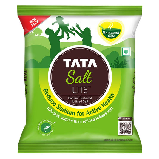 TATA SALT/ LITE/ SODIUM CURTAILED IODISED SALT(1kg)