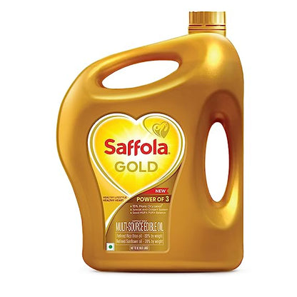 SAFFOLA GOLD/ MULTI SOURCE EDIBLE OIL(5lt)