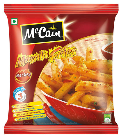 McCain/ Masala Fries (375gm) - Hot & Spicy