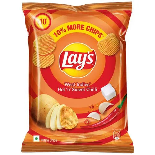 LAYS WEST INDIES HOT N SWEET CHILLI (28gm)