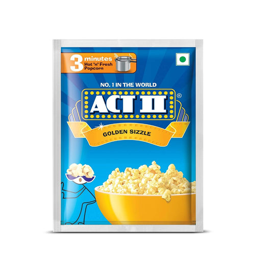 Act II/ Instant Popcorn/ Golden Sizzle (40gm)