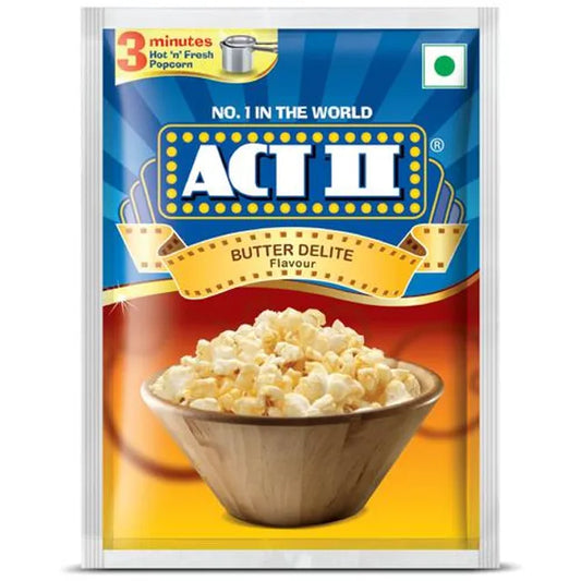 Act II/ Butter Delite Flavour Popcorn (70gm)