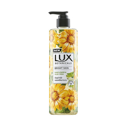 LUX BOTANICALS/ BRIGHT SKIN BODY WASH/ SUNFLOWER &amp; ALOE VERA(450ml)