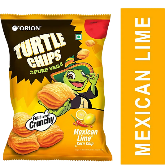 Orion/ Turtle Chips/ Mexican Lime Corn Chips (18gm)