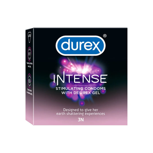 Durex/ Intense Condoms(3N)/ Stimulating Condoms With Desirex Gel