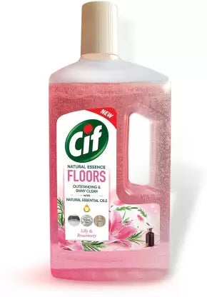 CIF NATURAL ESSENCE FLOOR CLEANERS/ LILY & ROSEMARY WITH NATURAL ESSENTIAL OILS(997ml)