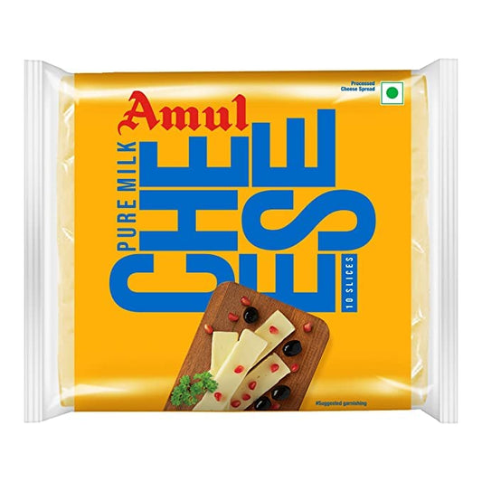 AMUL PURE MILK CHEESE SLICES (10n)(200gm)